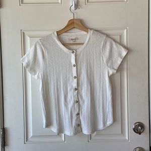 Madewell button down top